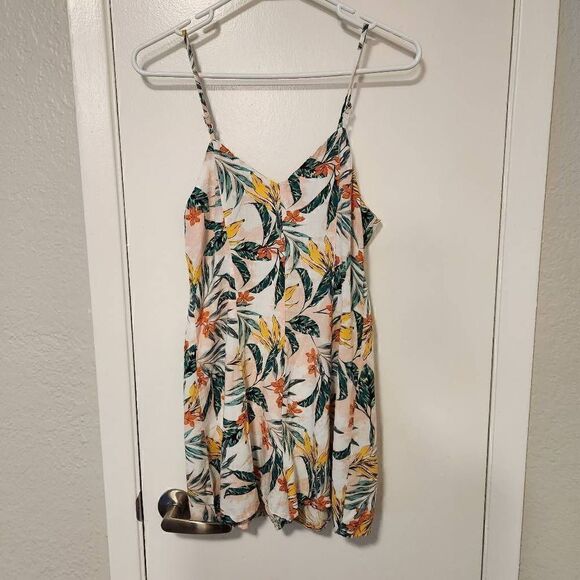 Love, Fire tropical floral romper - Picture 1 of 10